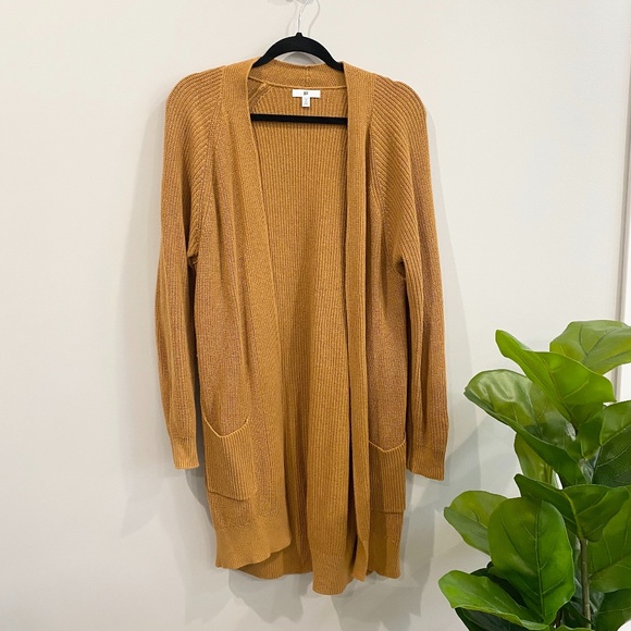 bp Sweaters - bp caramel long cardigan
